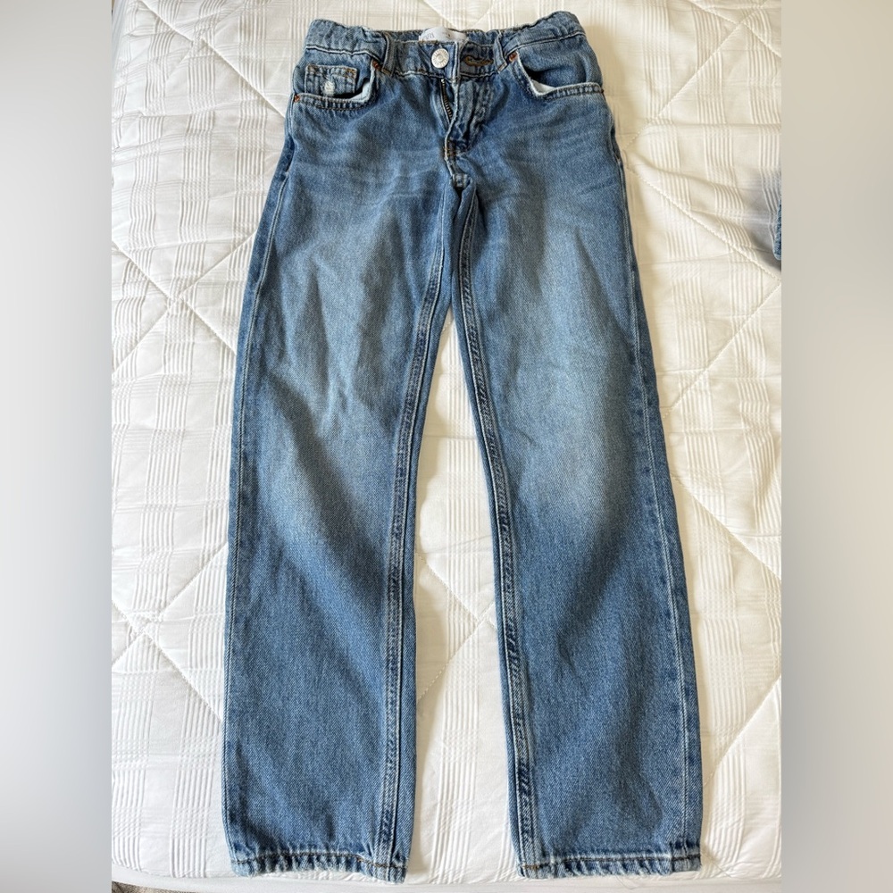 Zara Blue Denim Jeans Classic Style